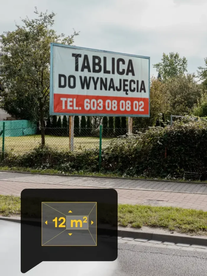 ul. Główna Wrocław - kierunek Maślice / CH N-Park - 5,04 x 2,38 m.