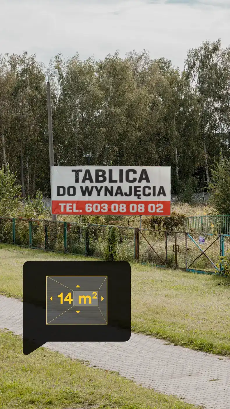 billboard-Lotnicza-kiernek-centrum ul. Lotnicza 100 Wrocław - na wysokości ul. Bednarskiej, kierunek CENTRUM - 6,00 x 2,38 m. XL