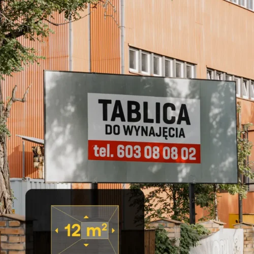 billboard (karwiańska kier. brochówwebp ul. Karwińska 11 Wrocław - nr 2 kierunek Opolska - 5,04 x 2,38 m.