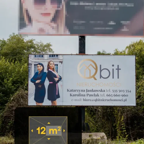 billboard-ul-czekoladowa-klecina Rondo Bitwy Warszawskiej Wrocław - kierunek Bielany Wr. 5,04 x 2,38 m.