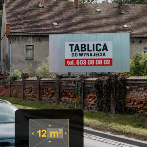 kierunek Nowy Dwór : CH Factory ul. Żernicka 288 Wrocław - kierunek Nowy Dwór / CH Factory - 5,04 x 2,38 m.