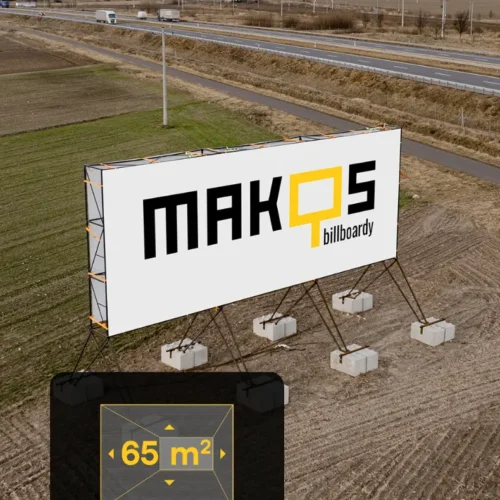 S-5 Pakówka (zachód, widok Wrocław - Poznań), 13 x 5 m. S-5 Pakówka (zachód, widok Wrocław - Poznań), 13 x 5 m.